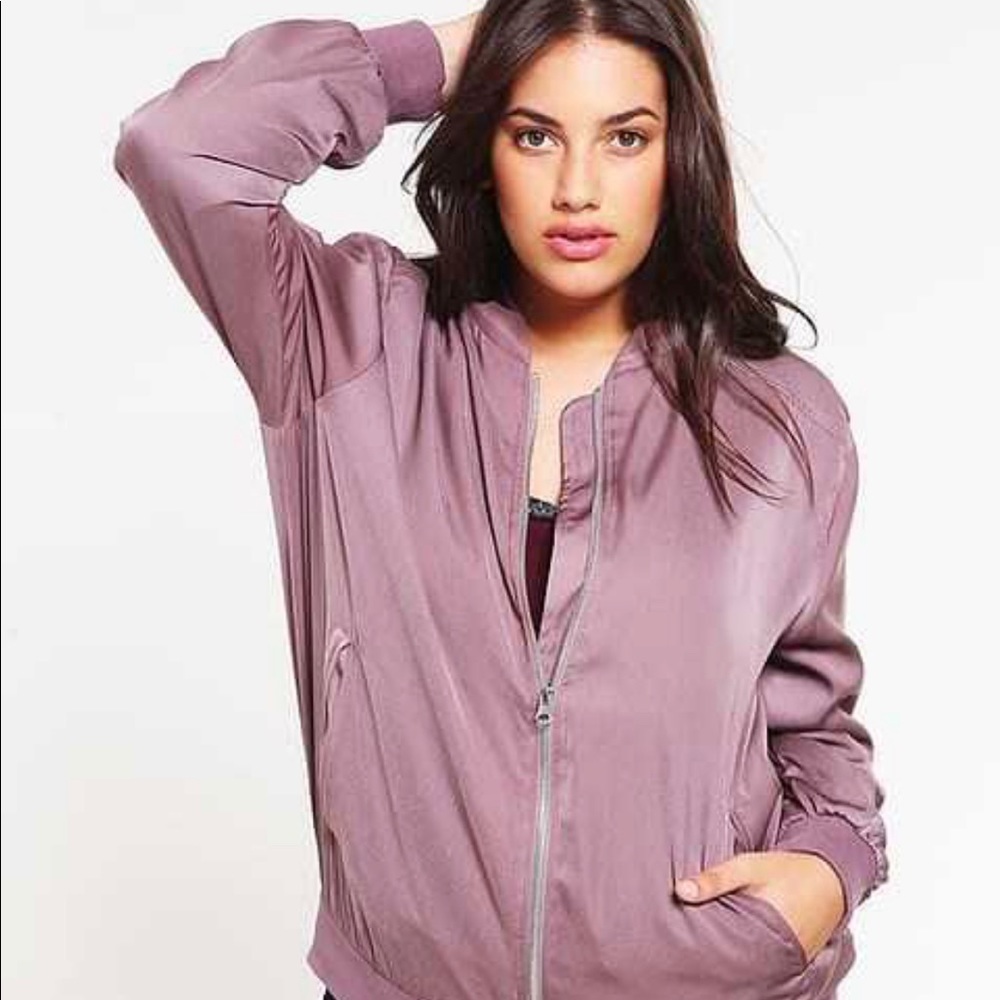New look curve bomber jacket